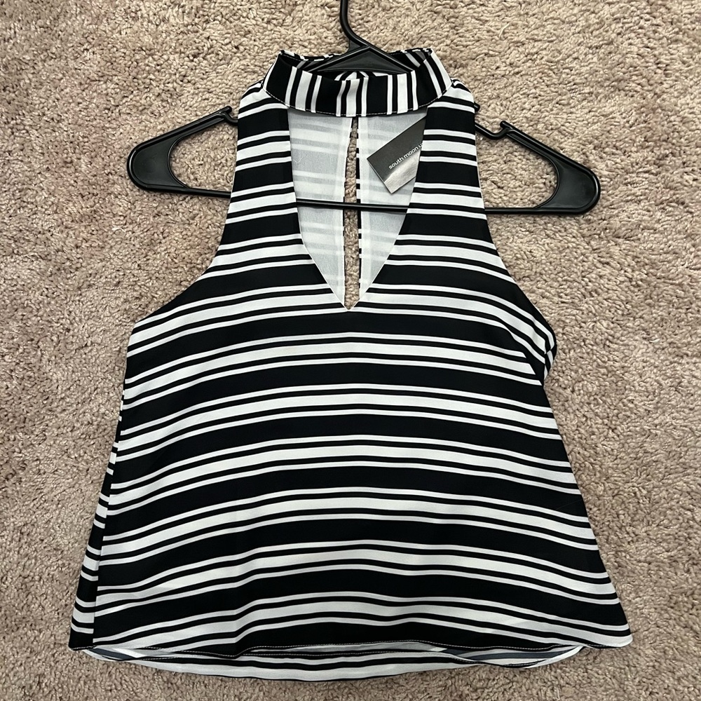 Black & white tank